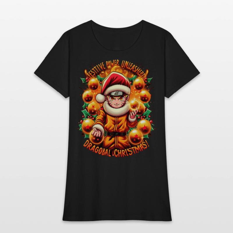 Funny anime character Christmas festival