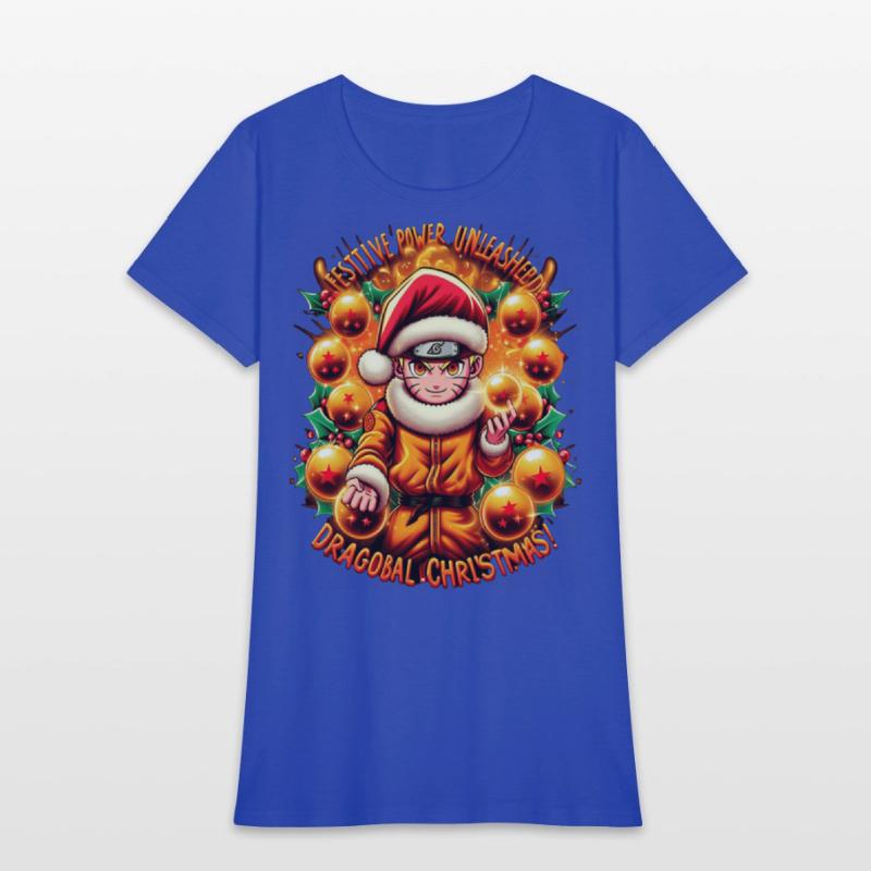 Funny anime character Christmas festival