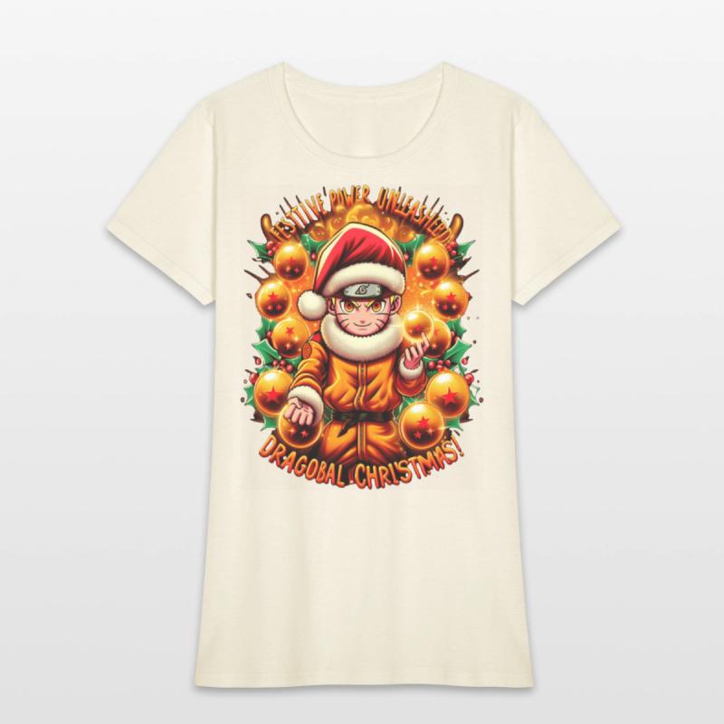 Funny anime character Christmas festival