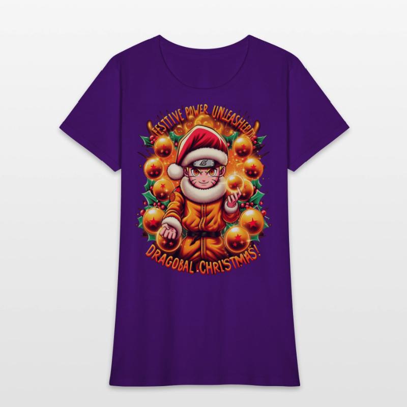 Funny anime character Christmas festival