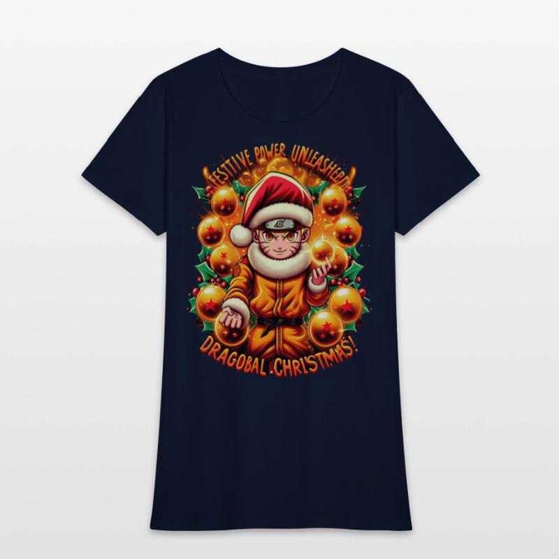 Funny anime character Christmas festival