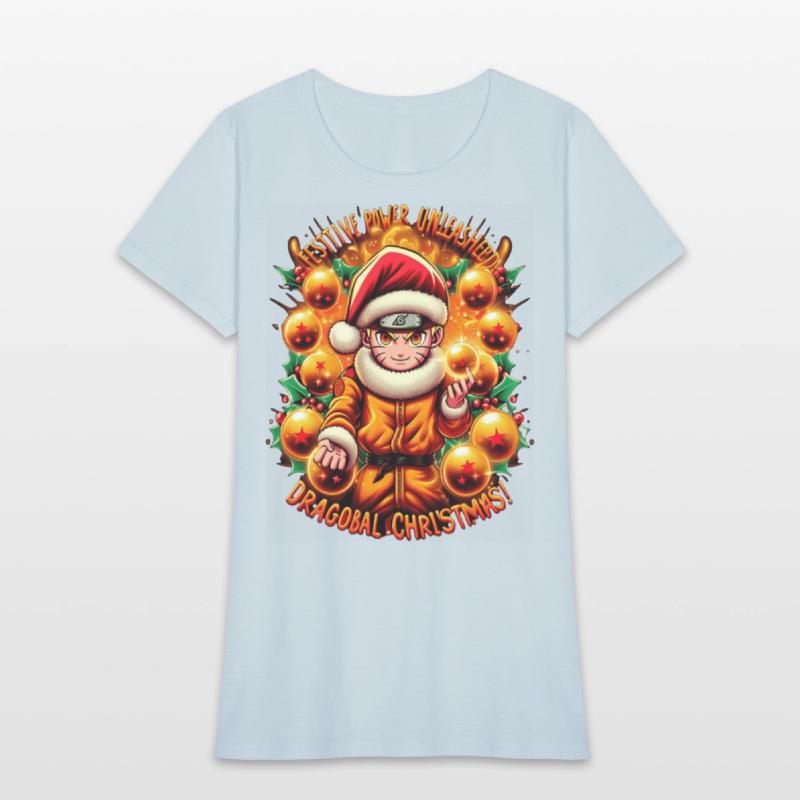 Funny anime character Christmas festival