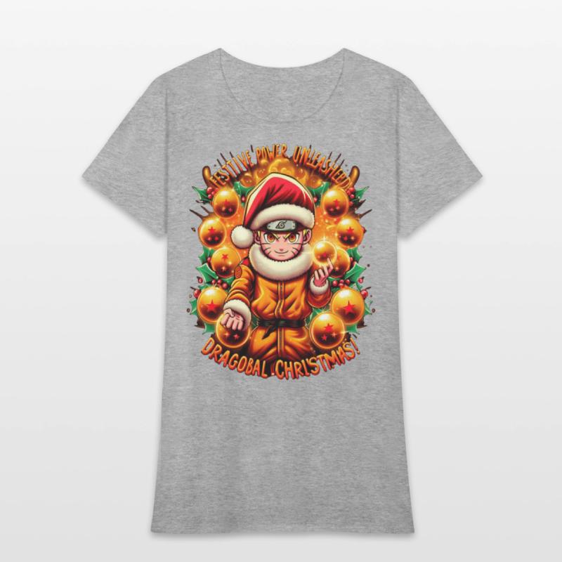 Funny anime character Christmas festival