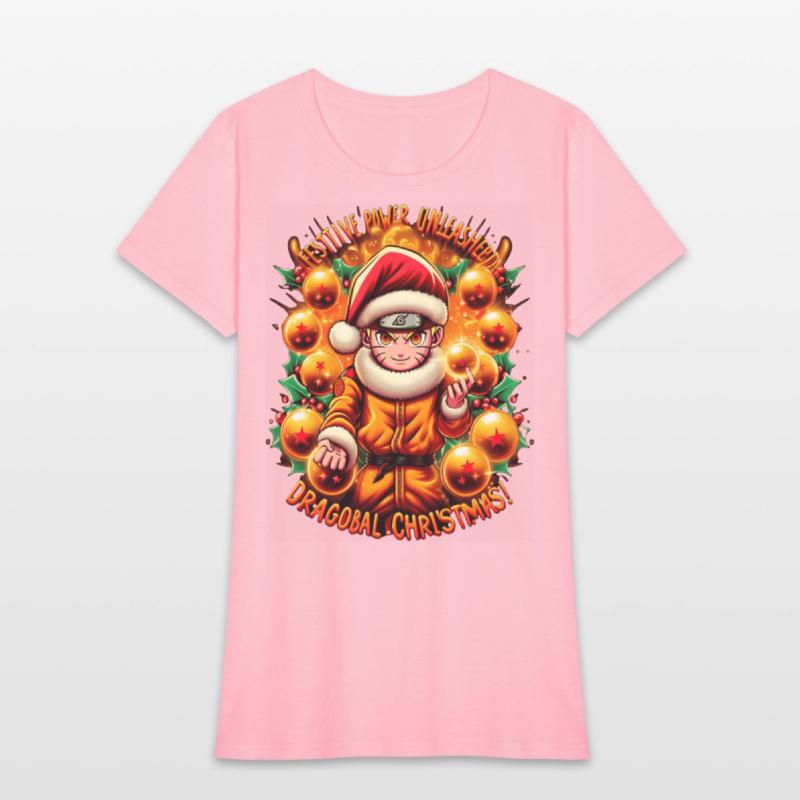 Funny anime character Christmas festival