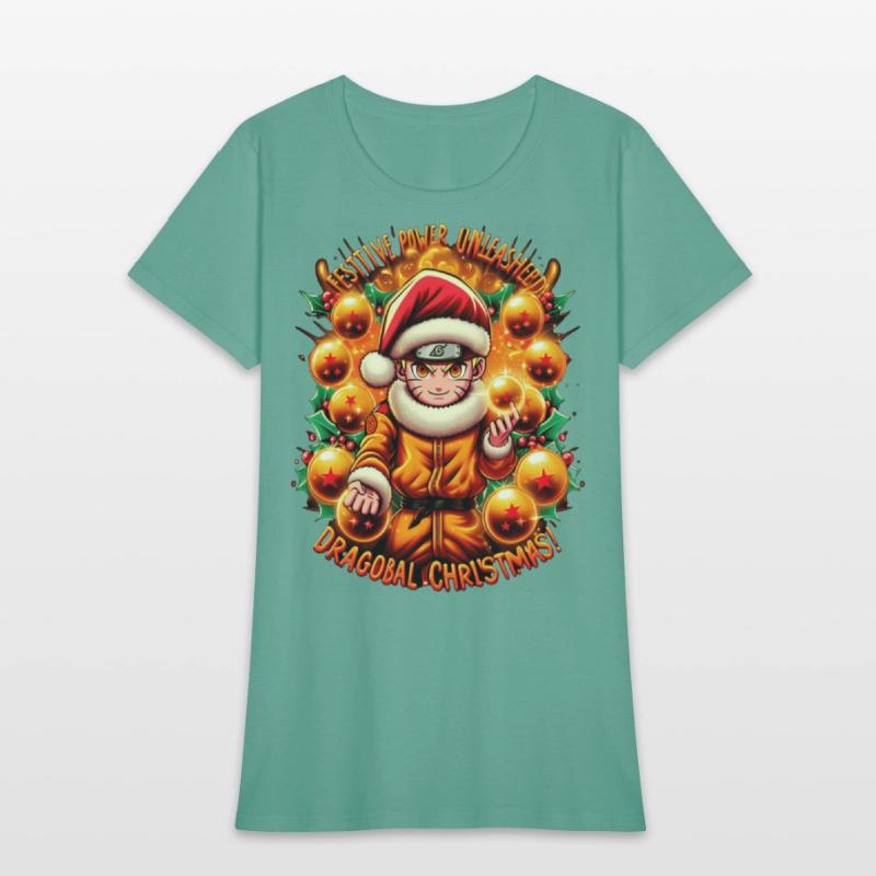 Funny anime character Christmas festival