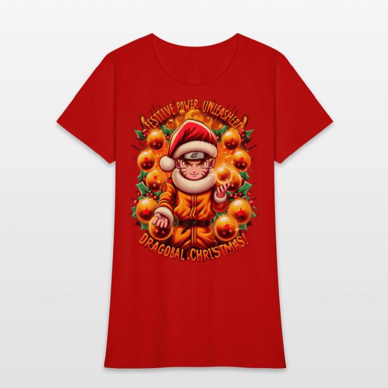 Funny anime character Christmas festival