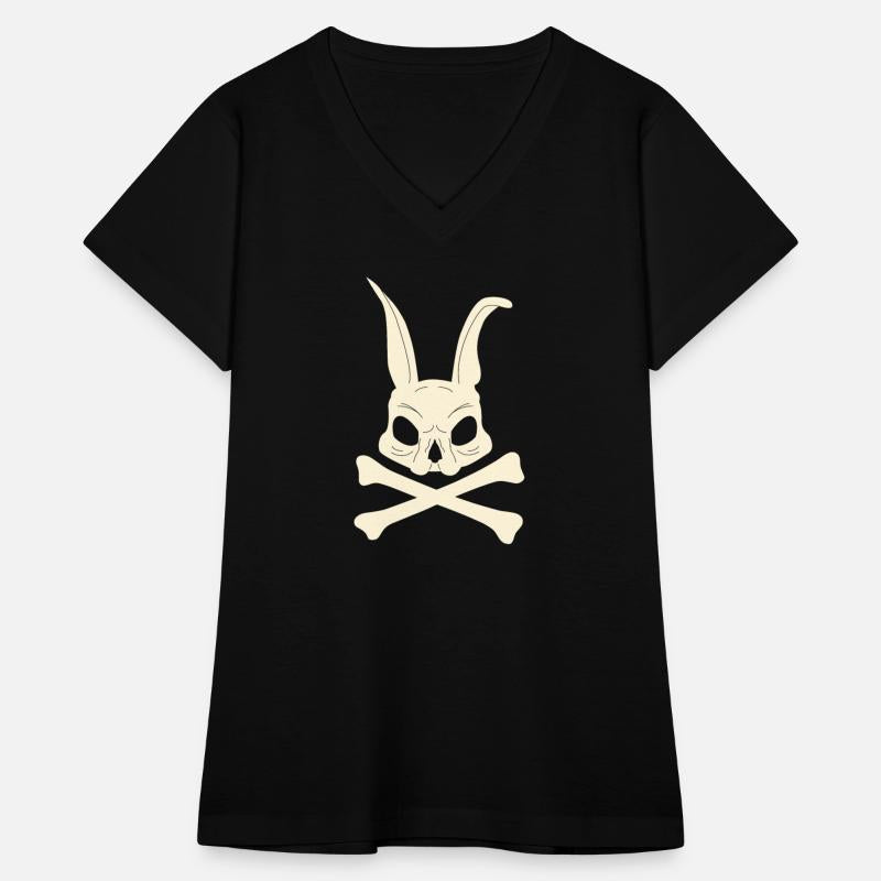 Funny Bunny Skull Crossbones Egg Hunt Easter Day