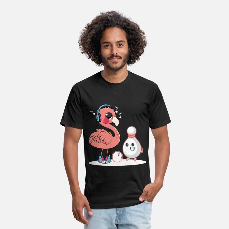Funny Flamingo Bowling Pin Bowl Bowler