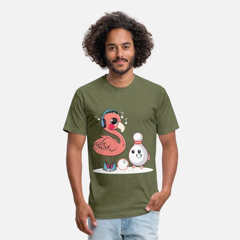 Funny Flamingo Bowling Pin Bowl Bowler