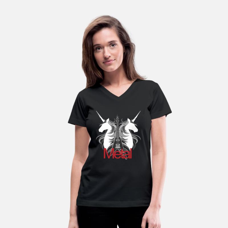 Funny heavy metal unicorn for women