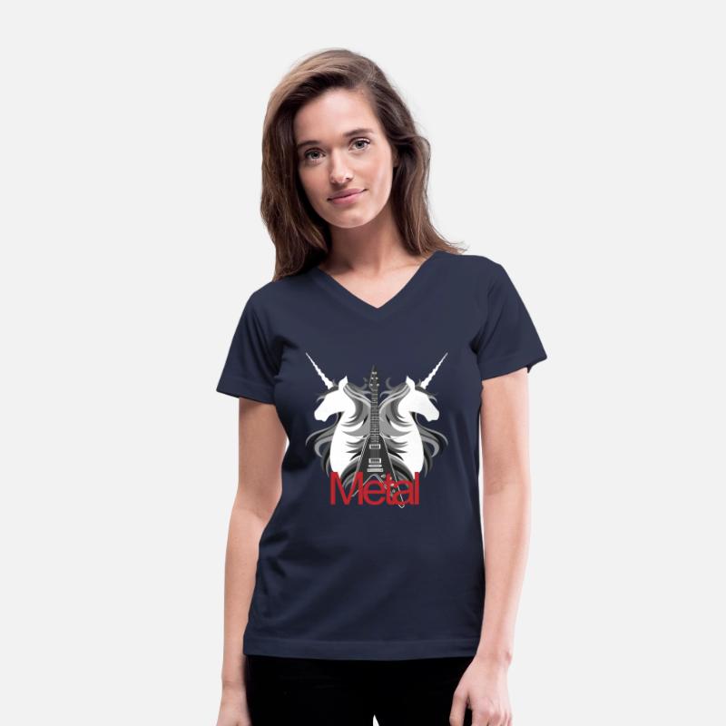 Funny heavy metal unicorn for women