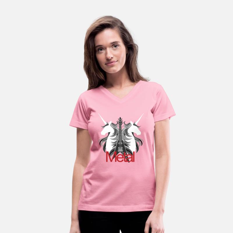 Funny heavy metal unicorn for women