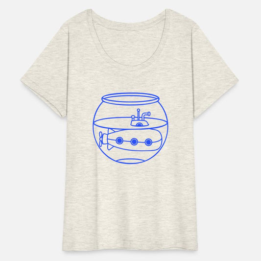 Funny Little Submarine Goldfish Bowl Aquarium Fun