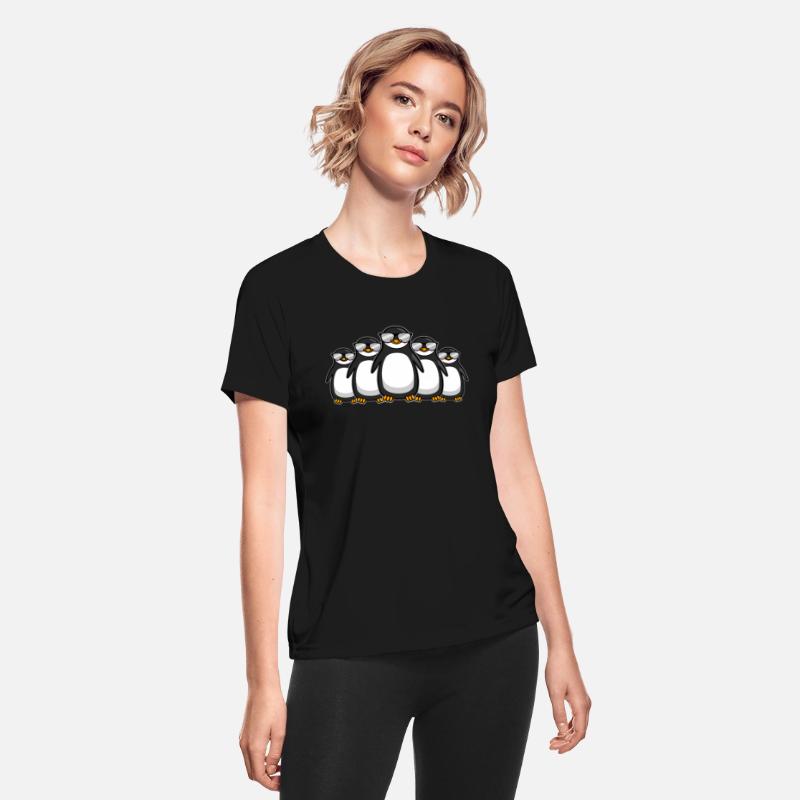 Funny Penguin Gang With Sunglasses Gift Idea