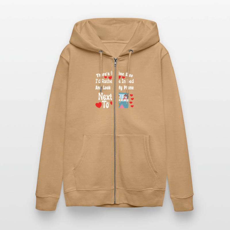 Funny Sarcastic Valentines Day Lie In Bed On Phone