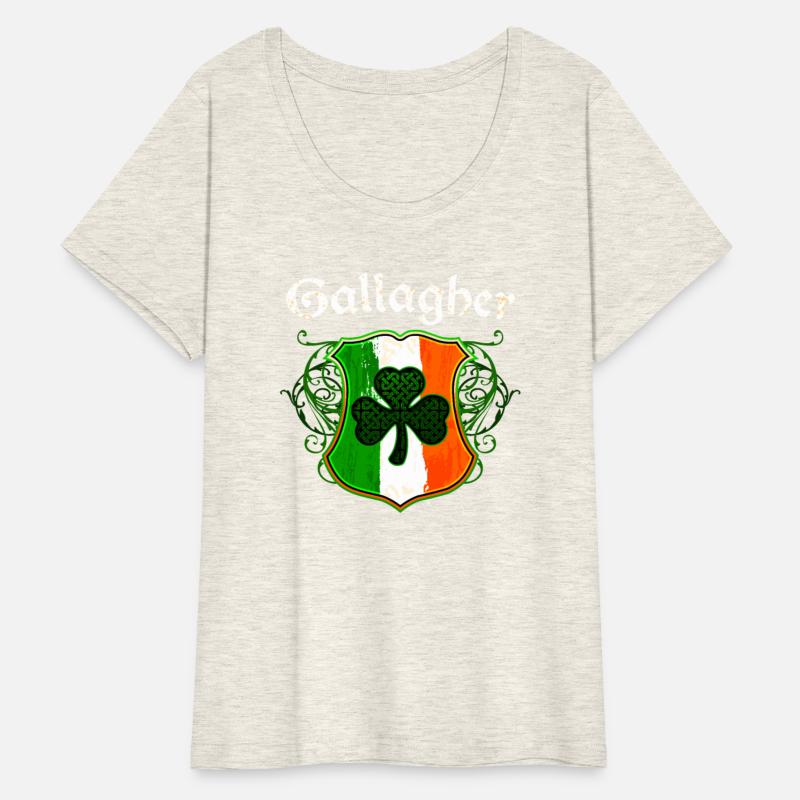 Gallagher Irish Surname Ireland Flag Shield