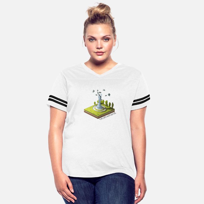 Geometric low poly The Motherland Calls