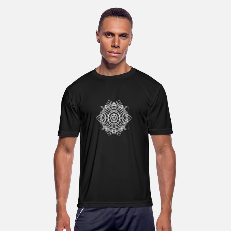 Geometric Square Quadrilateral Mandala Shape
