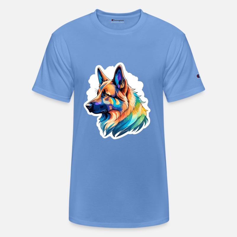 German Shepherd Watercolor