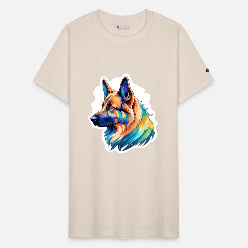 German Shepherd Watercolor