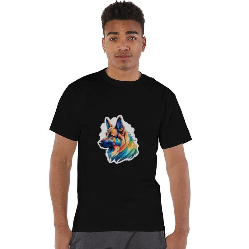 German Shepherd Watercolor