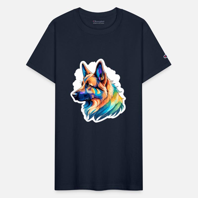 German Shepherd Watercolor