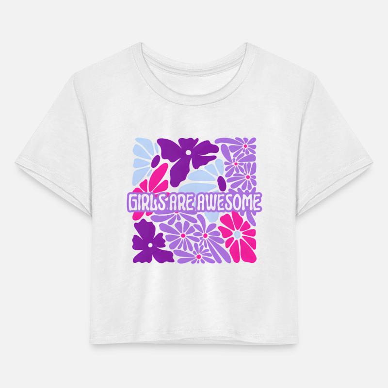 Girls Are Awesome – Retro Floral