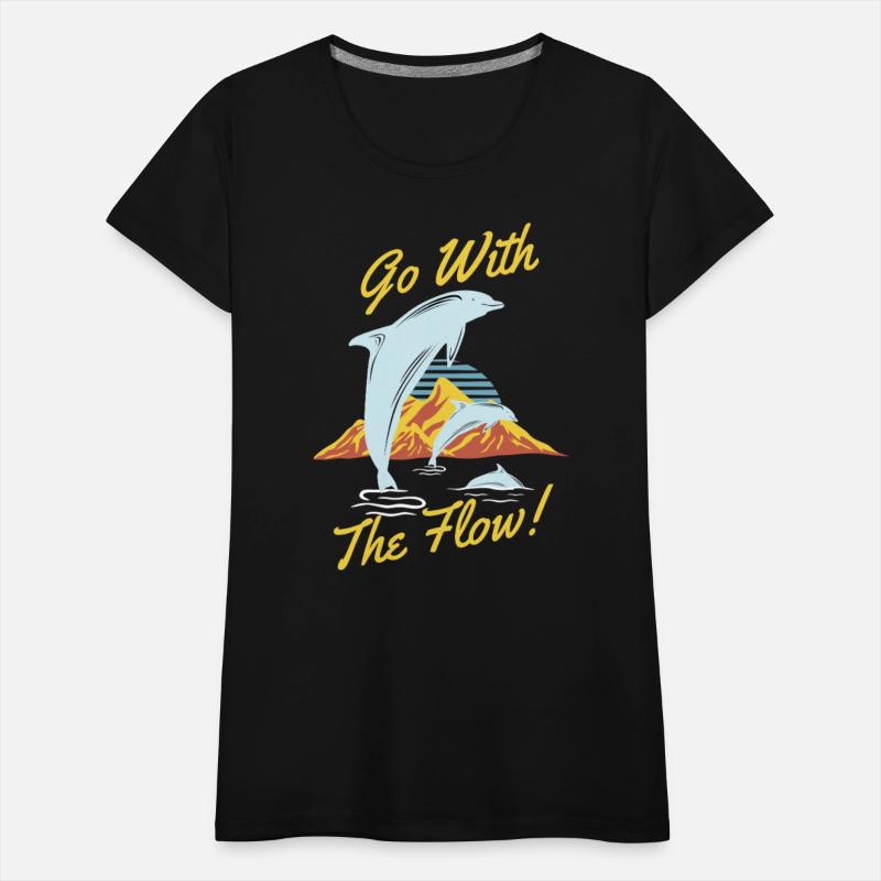 Go With The Flow Dolphin