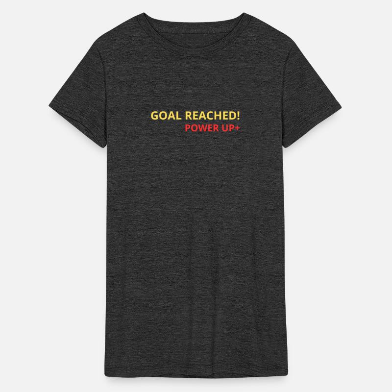 Goal Reached Power Up Gaming Tee