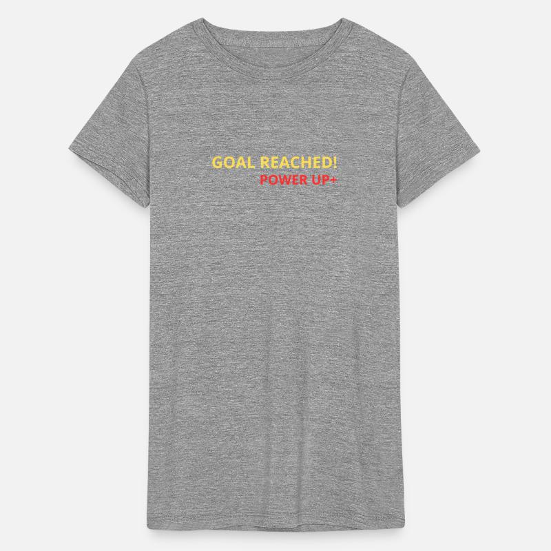 Goal Reached Power Up Gaming Tee