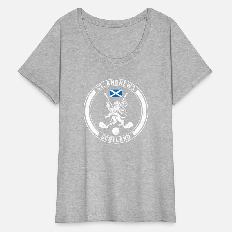 Golf Shirt, St. Andrews Scotland Tee, Golf Lover