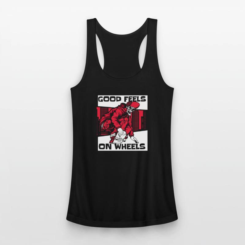 Good Feels On Wheels Skatergirl Skaterboy