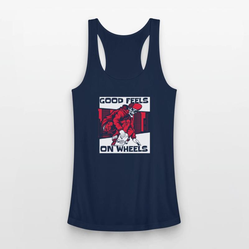 Good Feels On Wheels Skatergirl Skaterboy