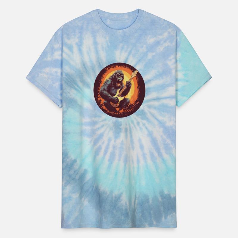 Gorilla Guitarist with Electric Guitar, Musical