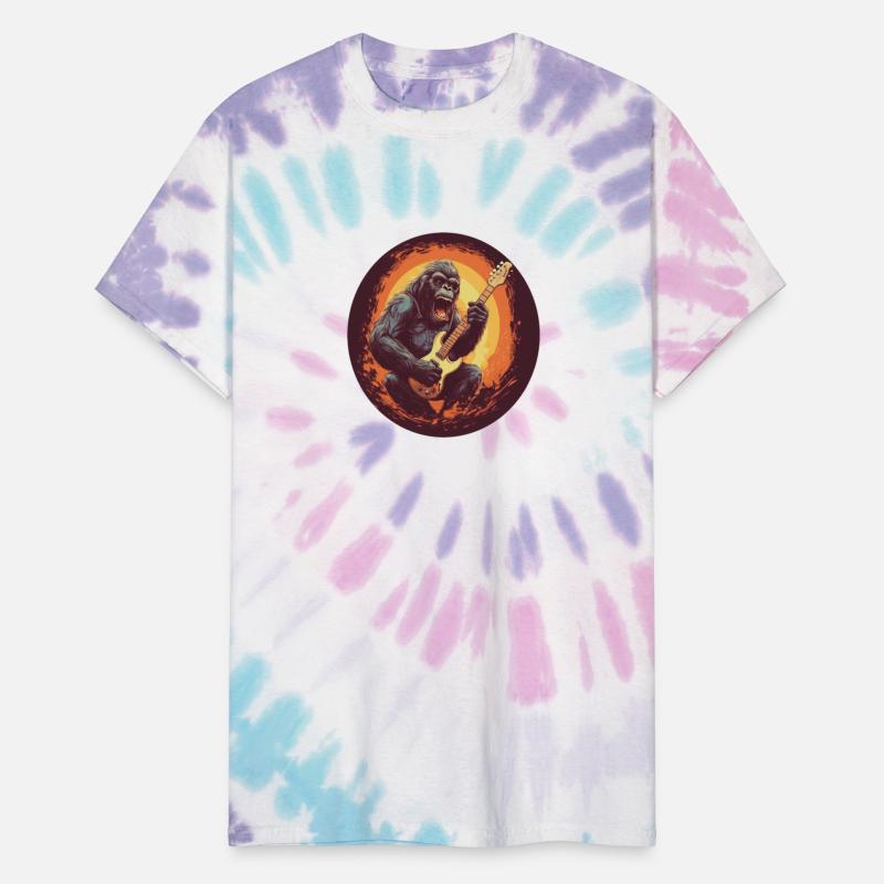 Gorilla Guitarist with Electric Guitar, Musical