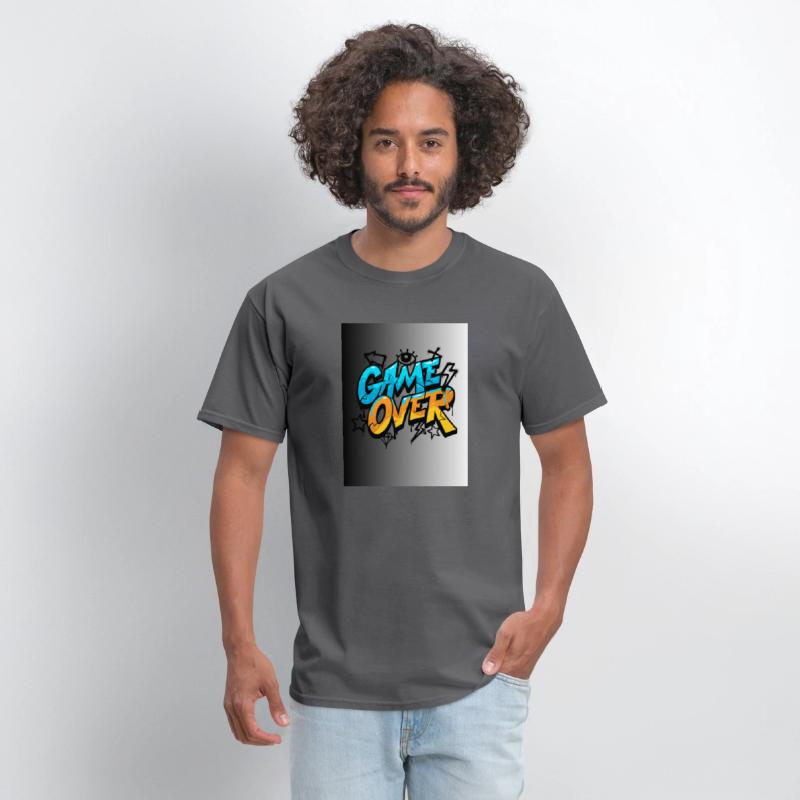 Graffiti Style Game Over Illustration