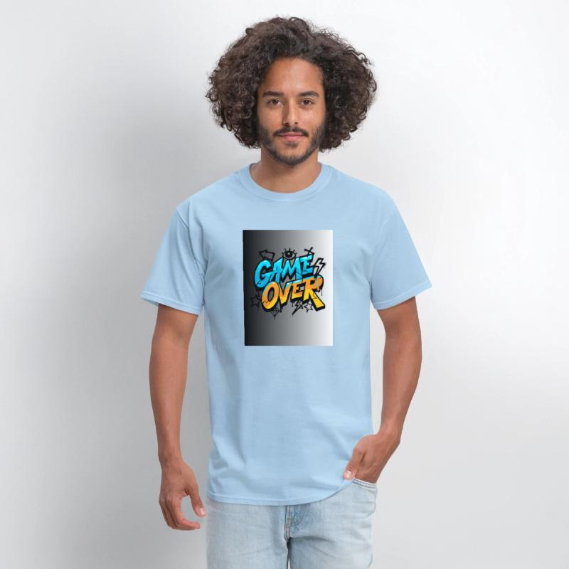 Graffiti Style Game Over Illustration