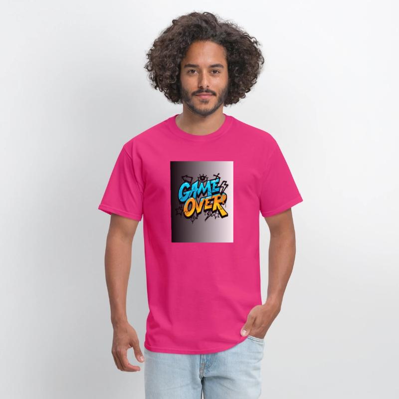 Graffiti Style Game Over Illustration