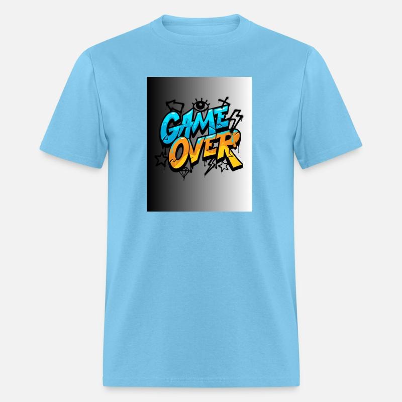 Graffiti Style Game Over Illustration