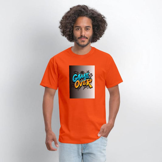 Graffiti Style Game Over Illustration