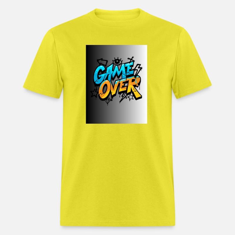 Graffiti Style Game Over Illustration
