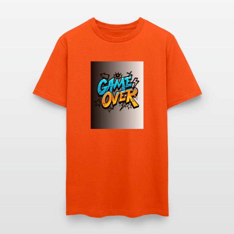 Graffiti Style Game Over Illustration