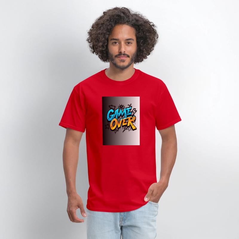 Graffiti Style Game Over Illustration