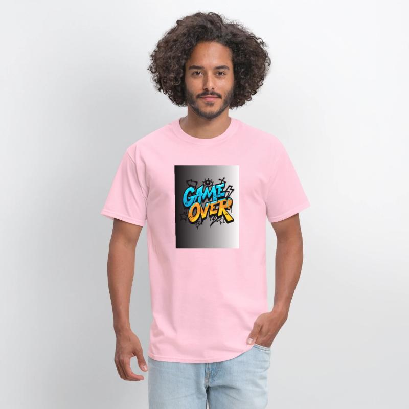 Graffiti Style Game Over Illustration