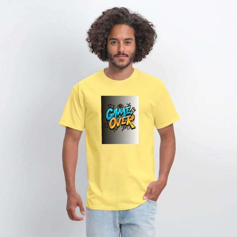 Graffiti Style Game Over Illustration