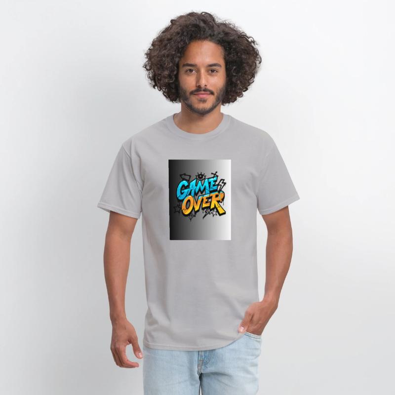 Graffiti Style Game Over Illustration