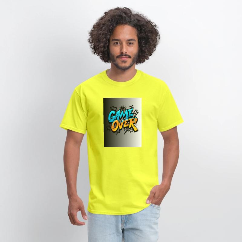 Graffiti Style Game Over Illustration