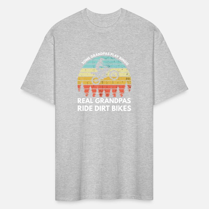 Grandpa Motocross Dirt Bike Rider Motocross Braaap