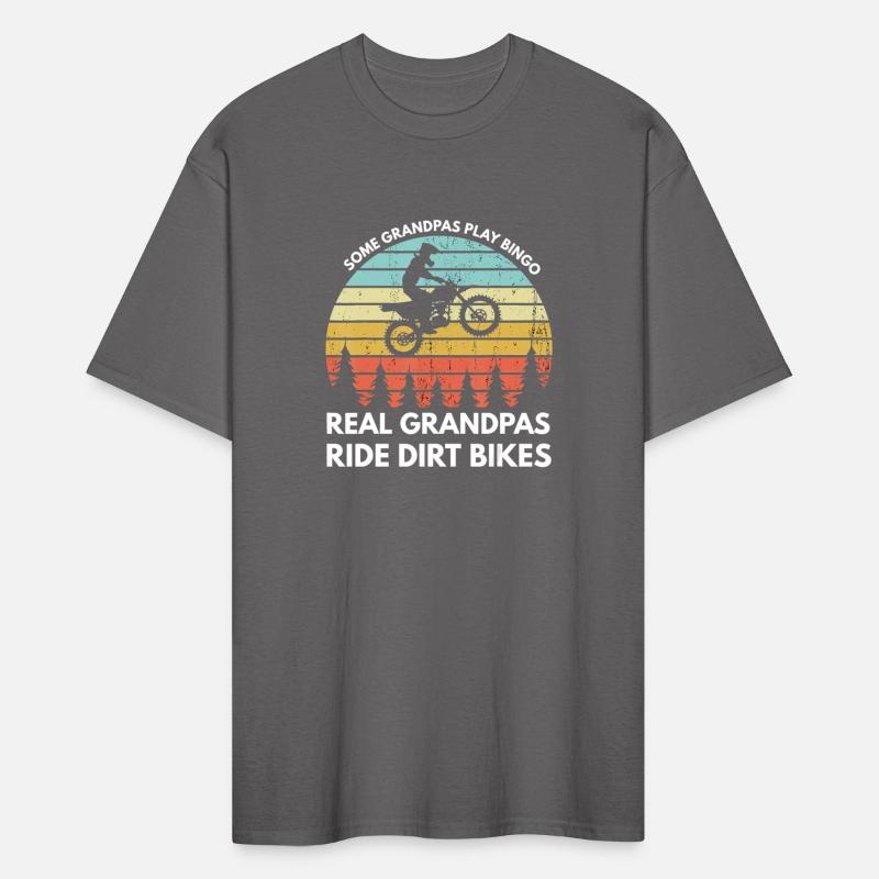 Grandpa Motocross Dirt Bike Rider Motocross Braaap