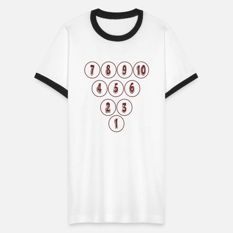 Great Bowling Pins Numbers.Bowling Lovers Gift